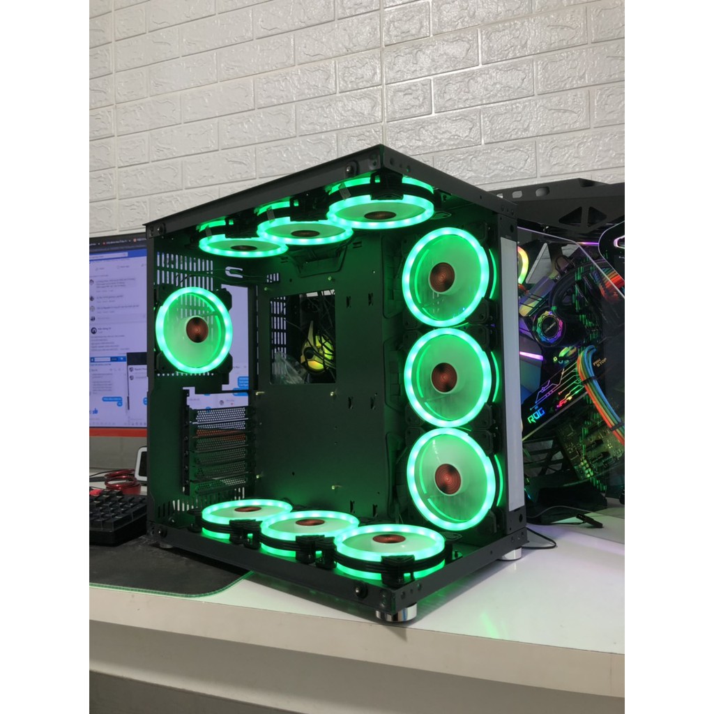 Quạt Tản Nhiệt Coolmoon RGB 16 Triệu Màu Kèm 366 Hiệu Ứng