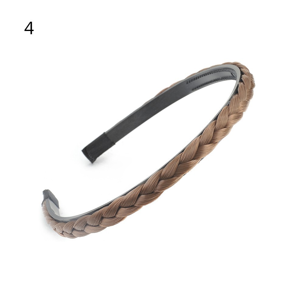 Băng đô kiểu tóc bím nhiều màu sắc đầy cá tính