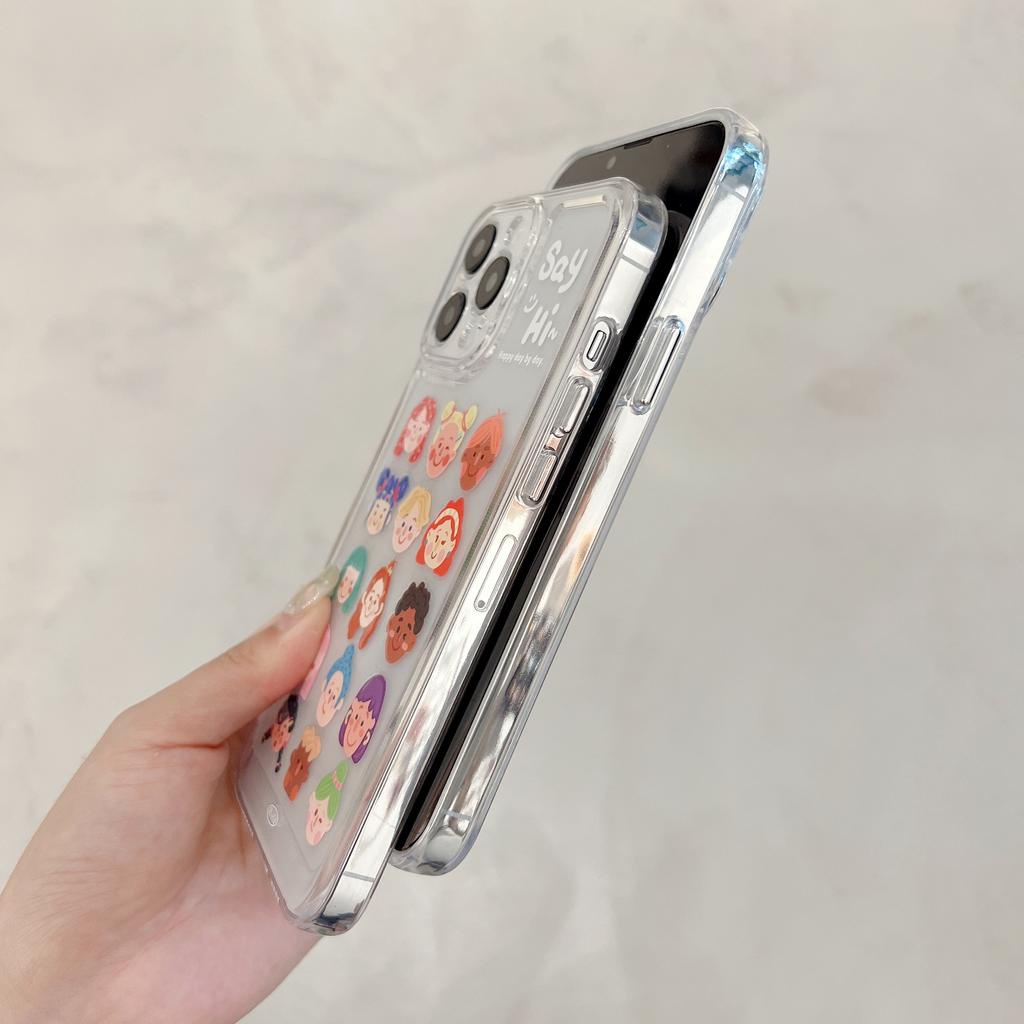 Ốp Điện Thoại Mềm Họa Tiết Hoạt Hình Avatars Cho iphone 13promax 12 11 7plus X XS XR 8 7