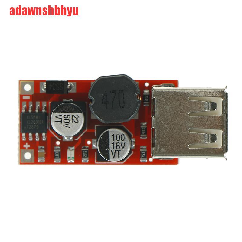 Mô Đun Sạc USB Giảm Áp 9V 12V 24V Sang 5V 3A Chuyên Dụng Cho Xe Hơi