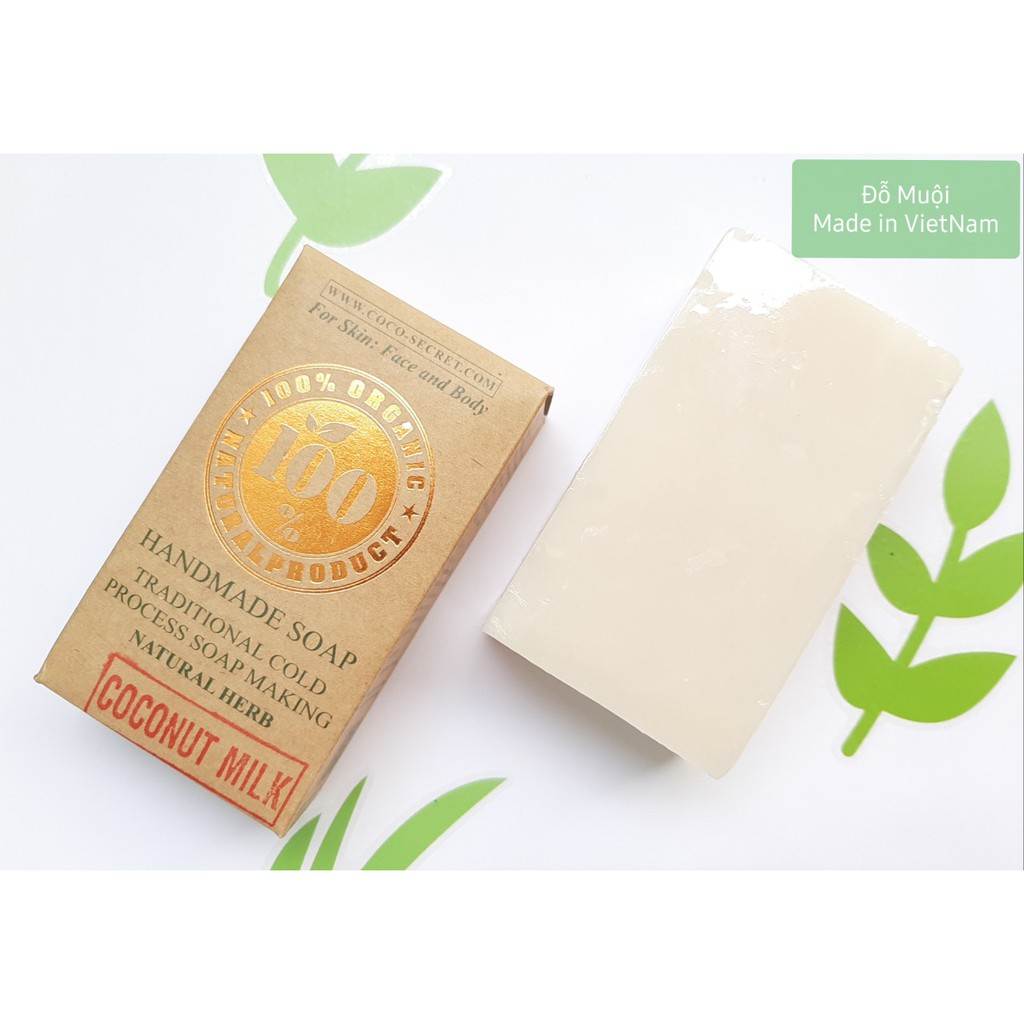 Xà phòng sữa dừa dưỡng da trắng sáng Coco Secret | BigBuy360 - bigbuy360.vn