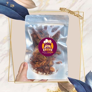 Túi zip 100g khô heo cháy tỏi hắc xì dầu hương vị độc quyền nhà làm