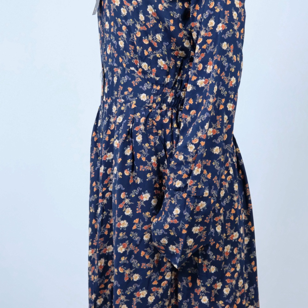 Áo chống nắng toàn thân PATO áo khoác nắng nữ dáng dài vải lanh chất lanh họa tiết