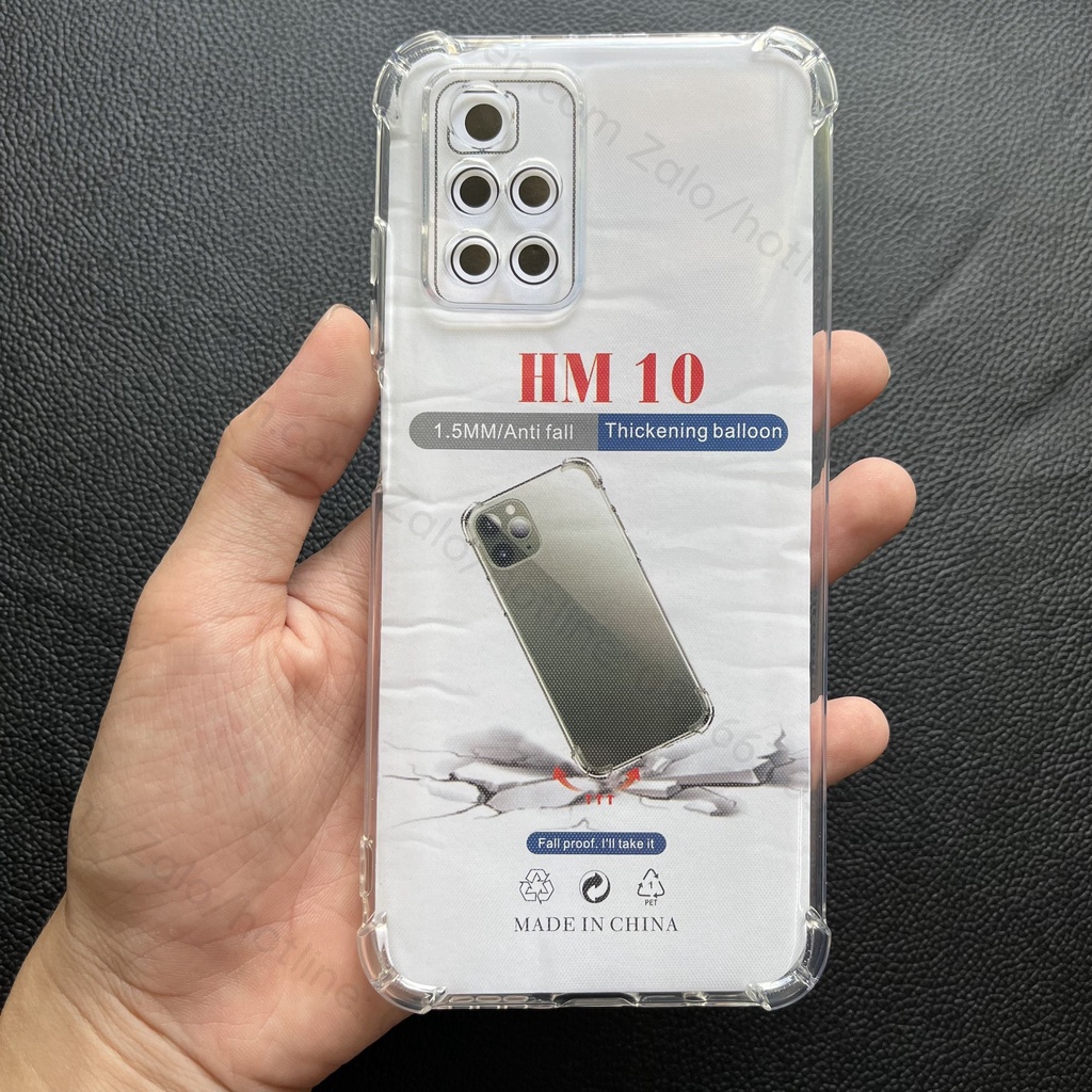 Ốp lưng Xiaomi Redmi 10 chống sốc và dẻo trong bảo vệ cam bền đẹp