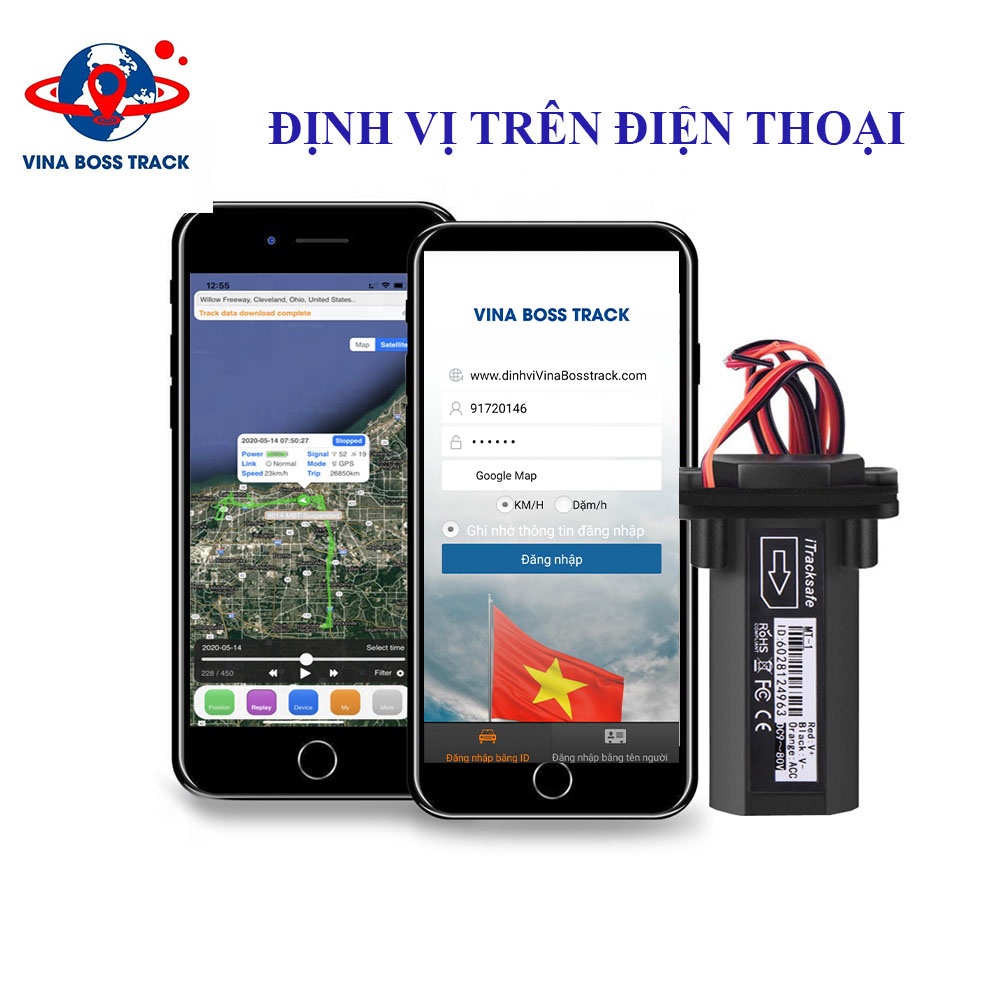 Định vị GPS ô tô xe máy GT02, miễn phí phần mềm vĩnh viễn, bảo hành 12 tháng ưu đãi mua kèm sim 4G data 1 năm | BigBuy360 - bigbuy360.vn
