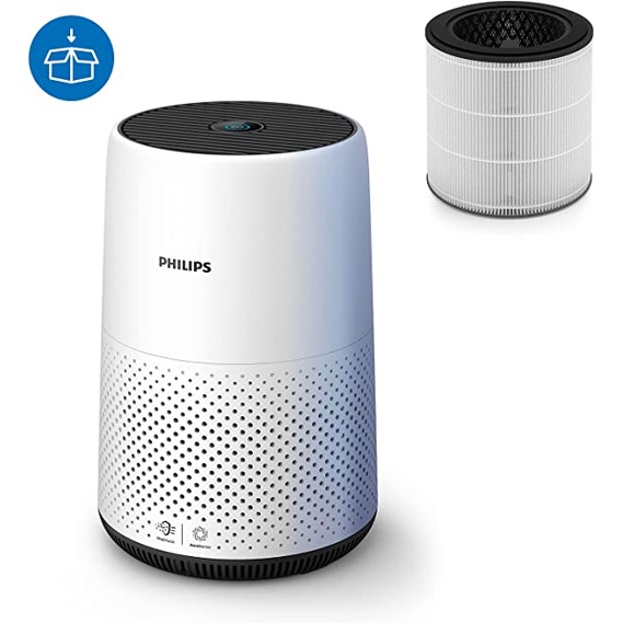 Máy lọc không khí Philips AC0820/10, làm sạch không khí trong vòng 16 phút [Hàng Đức]
