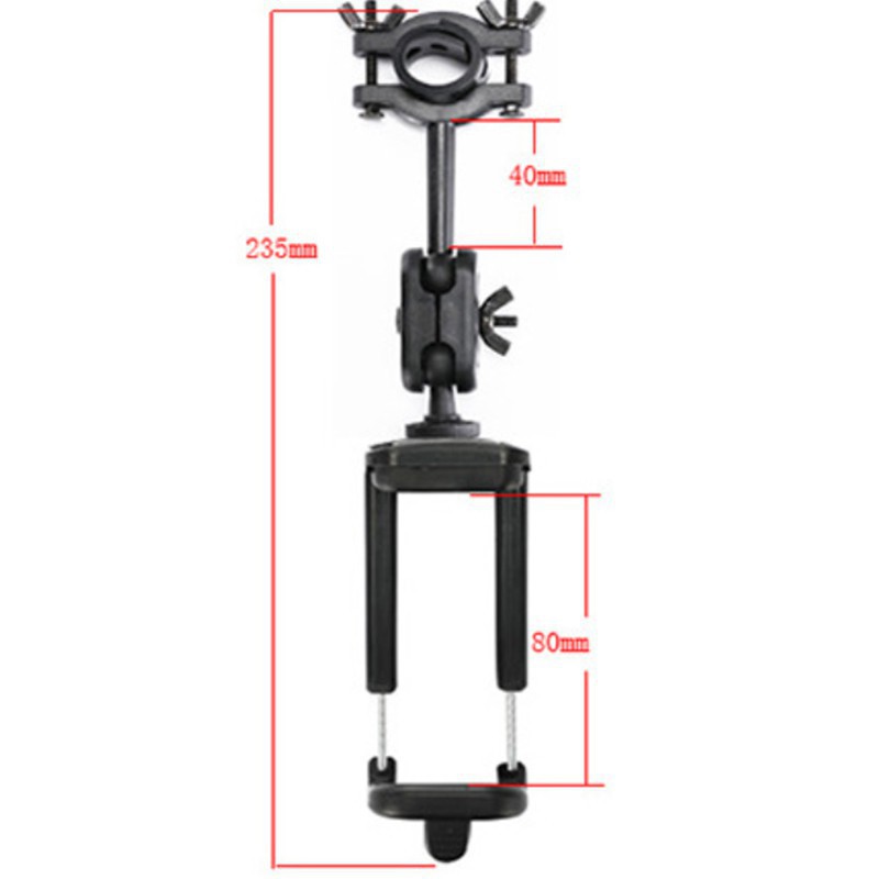 Giá đỡ điện thoại gắn ở gương chiếu hậu xe hơi1