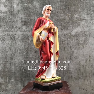 Tượng Thánh Phê Rô 60cm composite
