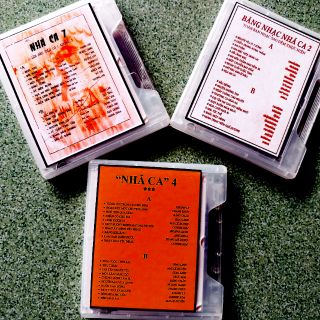 Bộ 4 dĩa md nhã ca trước năm 75