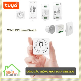 Công Tắc Thông Minh TUYA MINI WIFI - Công suất cao 16A