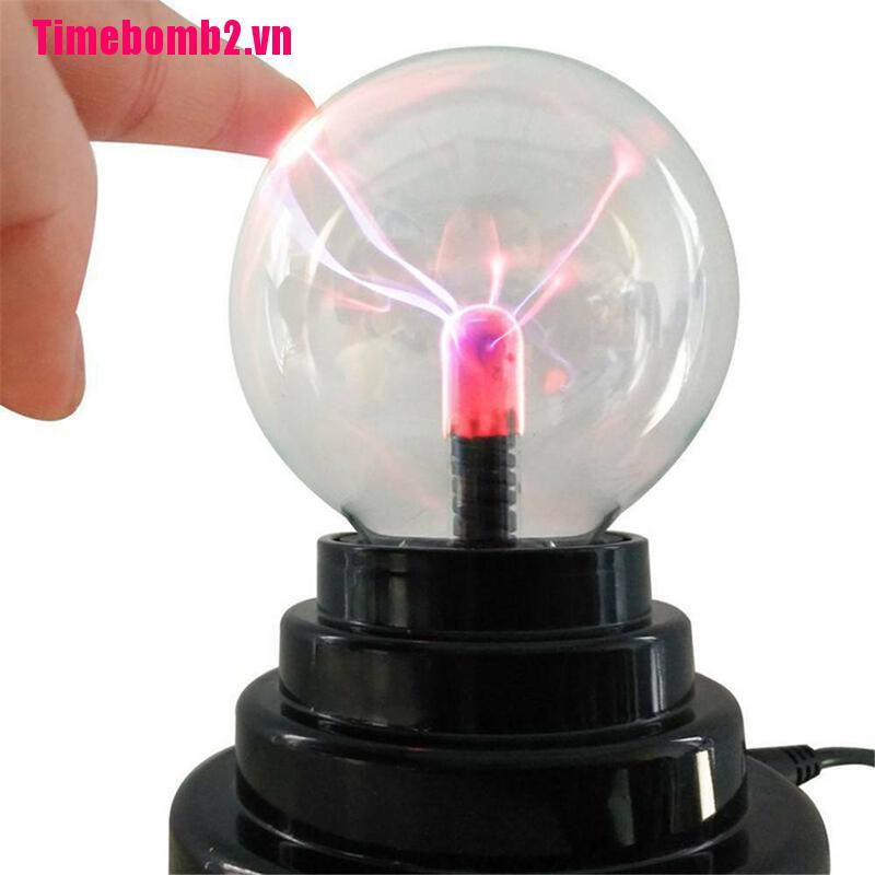 (Timebomb &amp; Hot) Đèn Plasma Ma Thuật Sáng Tạo Để Bàn