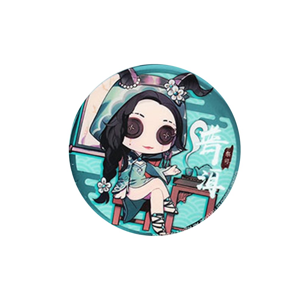 Huy hiệu IN HÌNH Identity V Nhân cách thứ 5 game chibi dễ thương tiện lợi