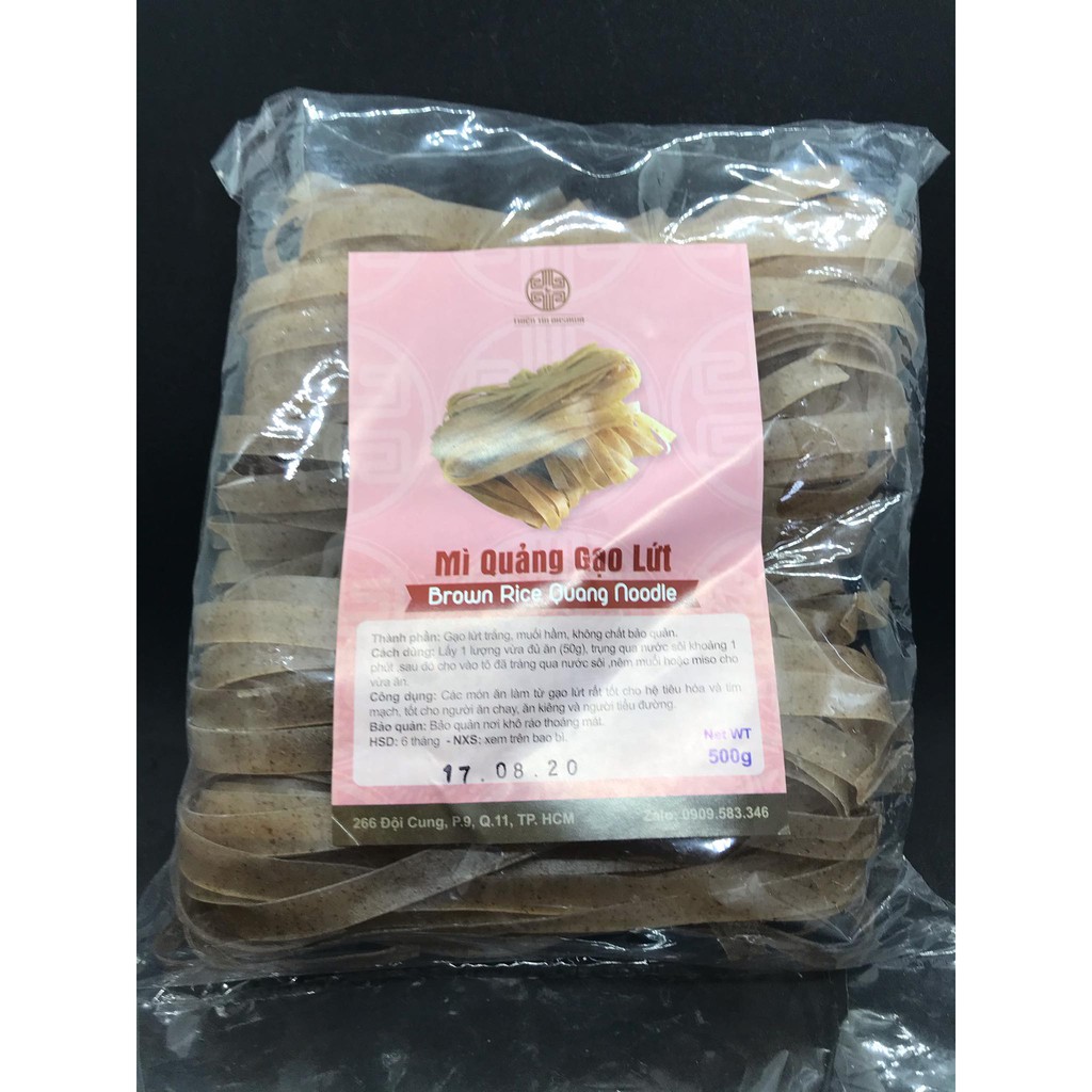 Phở ( Mì Quảng) Gạo Lứt gói 500g