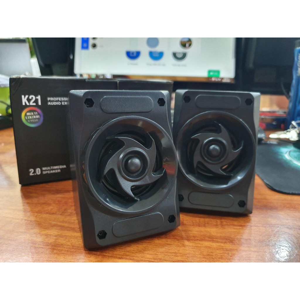 [Mã 2404EL10K giảm 10K đơn 20K] Loa máy tính Multimedia speaker 2.0 K18/k21 ... Sản phẩm chính hãng !