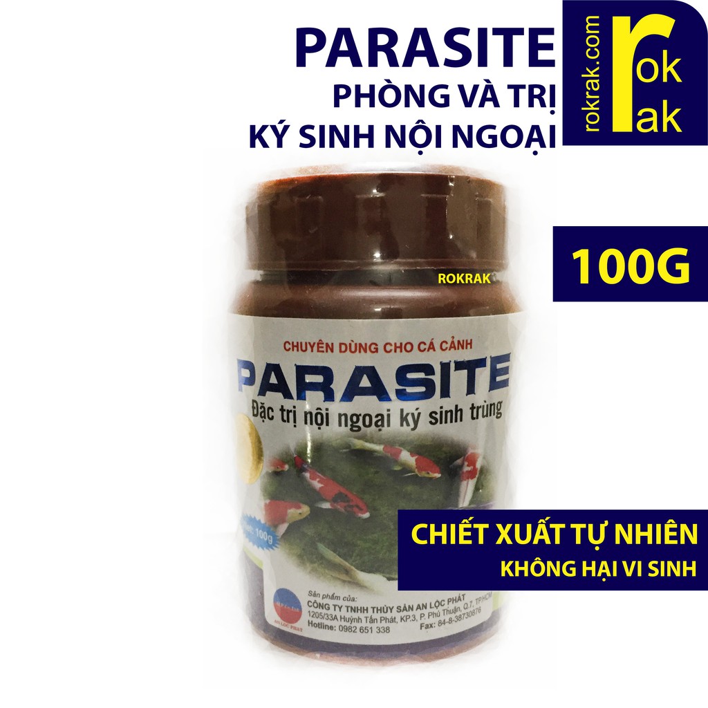 Parasite phòng và loại bỏ ký sinh trùng- nội ngoại
