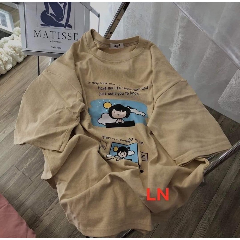 Áo phông 3D em bé mây LN11