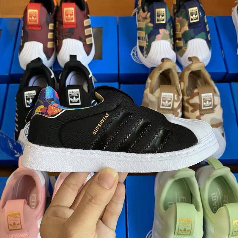 *Ready Stock* Genuine Adidas Shellfish One-Piece Soft Baby Casual Shoes Giày thể thao cho bé