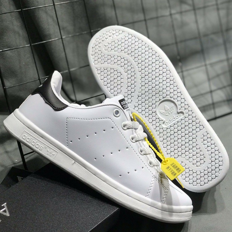 Giày AD Stan Smith Gót Đen (Sale Cực Shock)