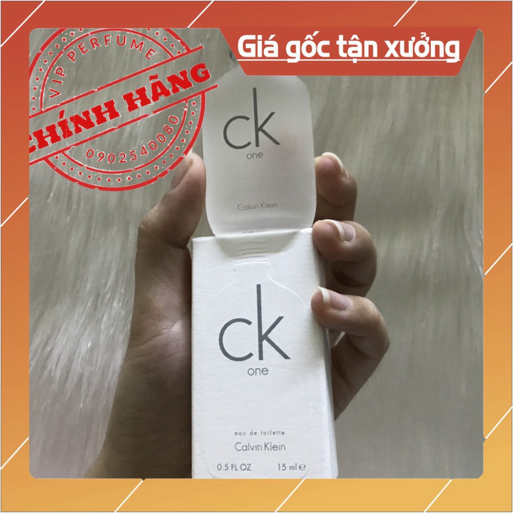 [FreeShip - deal sock] 💯👍 Nước hoa mini unisex Calvin Klein CK One EDT 100ml