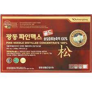 Tinh Dầu Thông Đỏ Kwangdong Nội Địa Hàn Quốc, Hộp 120 viên