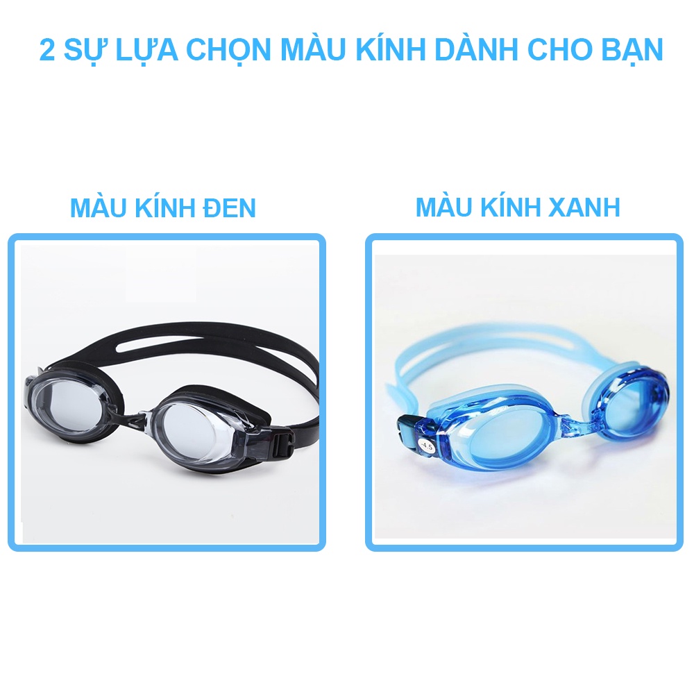 Kính bơi cận người lớn, trẻ em 5100 SPORTY có độ cận thị từ 1.5 độ đến 8.0 độ chống UV