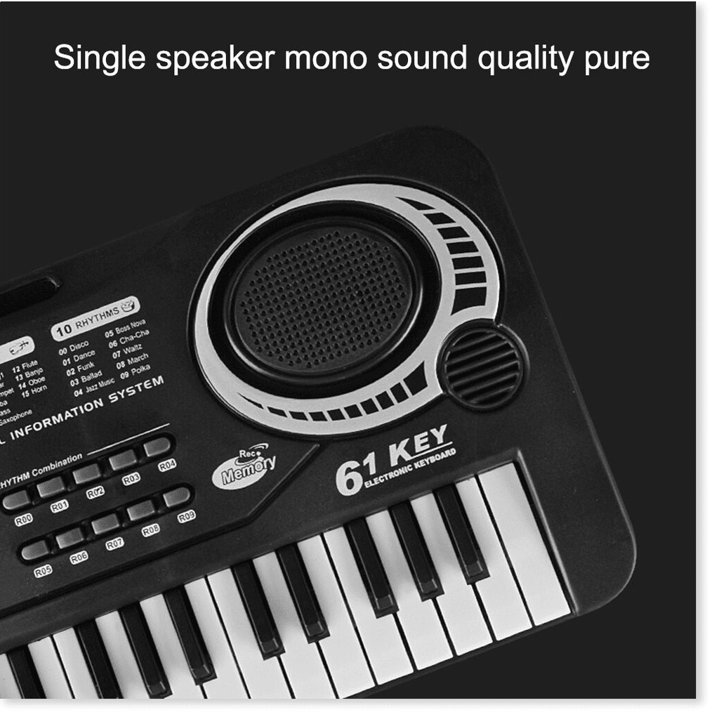 Đàn piano SALE ️ Đàn piano 61 phím cho bé, nhạc cụ giúp bé luyện tập, phát triển năng khiếu âm nhạc 6412