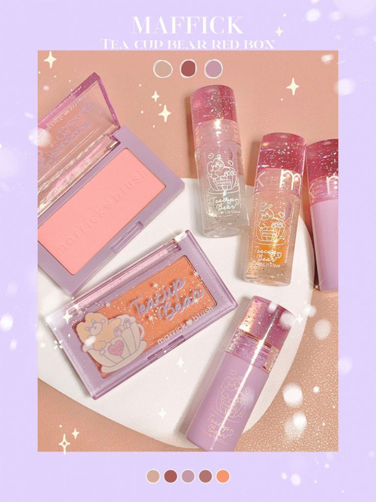 (Hàng Mới Về) Bộ Son Bóng Trang Điểm Má Hồng Maffick | BigBuy360 - bigbuy360.vn