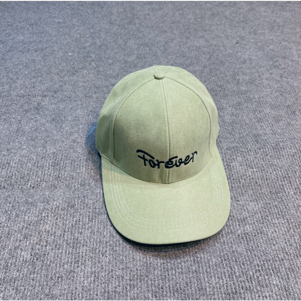 Mũ lưỡi trai Nón kết thêu chữ FOREVER Fashion 390 phong cách Ulzzang form unisex nam nữ
