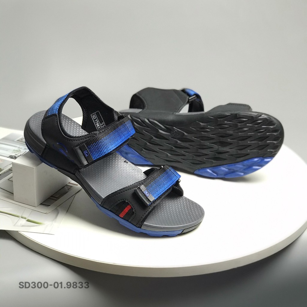 Sandal nam BQ ❤️FREESHIP❤️ Dép quai hậu học sinh quai dù đế cao su chống trượt SD300-01.9833