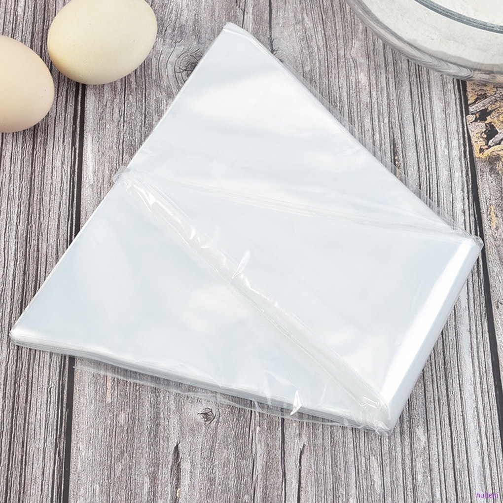 Bộ 10 túi pe bắt kem làm bánh sử dụng một lần màu trong suốt tiện lợi