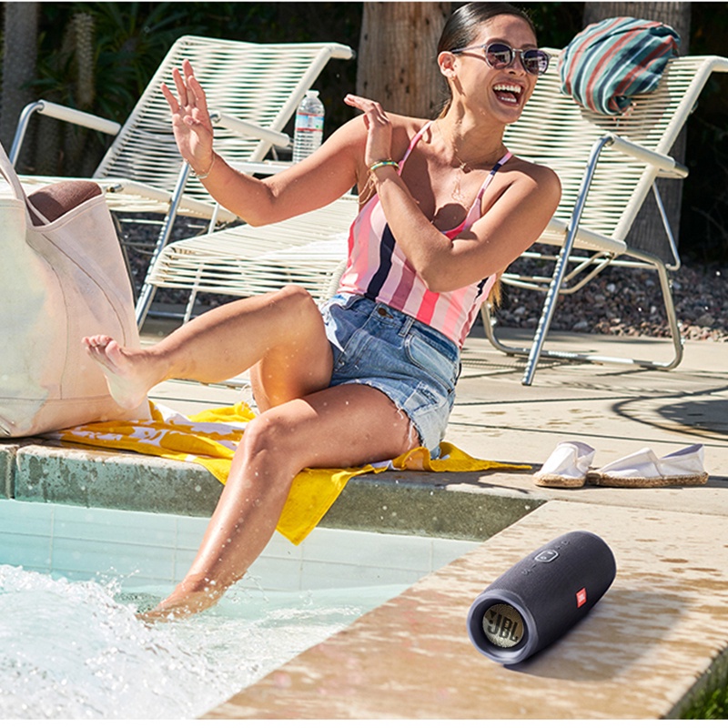 Loa Bluetooth Không Dây JBL Charge 4 Chống Thấm Nước IPX7 Kiêm Sạc Dự Phòng 24 Tiếng