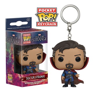 Móc khóa gắn hình nhân vật phim Marvel Doctor strange đáng yêu