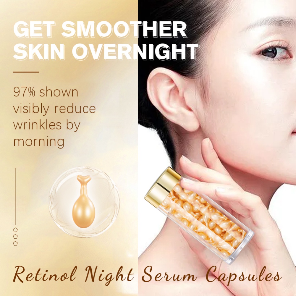 Ibcccndc Viên Nang Tinh Chất retinol retinol Giúp Làm Săn Chắc Da Mặt Và Dưỡng Ẩm Chống Nếp Nhăn