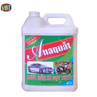 Nước rửa xe bọt tuyết anaquat vbt can 5l