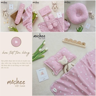 Combo Chăn Gối Mochee Cho Bé yêu