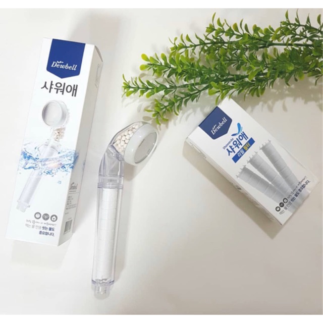 COMBO VÒI SEN LỌC NƯỚC, KHÁNG KHUẨN, LỌC CLO VÀ ION KIM LOẠI DEWBELL CS300 + 5 LÕI LỌC