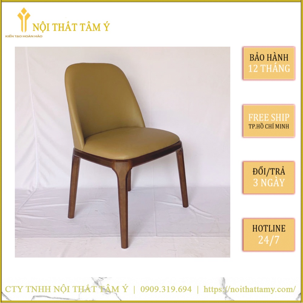 Ghế Grace Không Tay ✌FREE SHIP HCM✌ Ghế ăn Cao Cấp Thương hiệu Nội Thất Tâm Ý