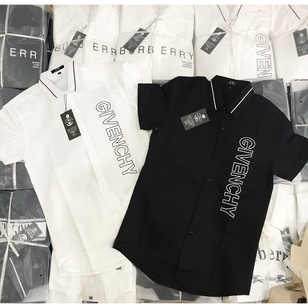 Áo sơ mi nam tay ngắn kiểu dáng Hàn Quốc hợp thời trang nam tính dễ phối đồ | BigBuy360 - bigbuy360.vn