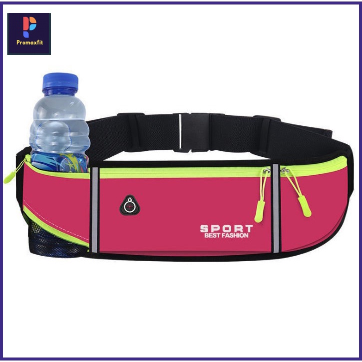 Túi chạy bộ đeo hông 7.2inch đựng nước, đựng điện thoại, chống nước, phản quang