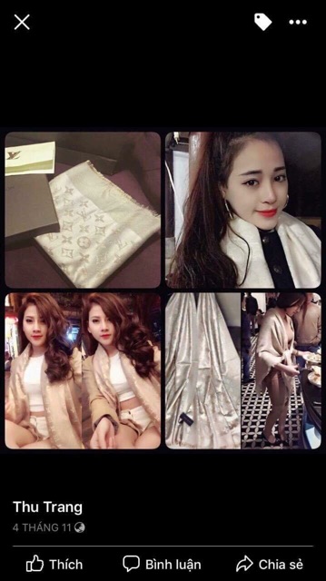 Khăn choàng cổ nữ thời trang cao cấp