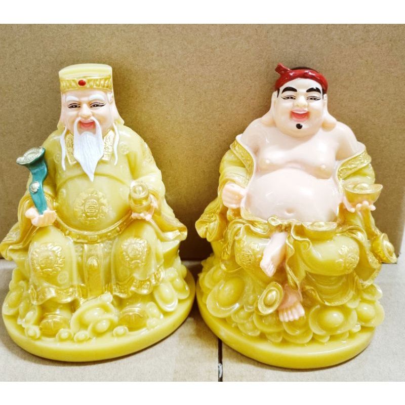 BỘ TƯỢNG ÔNG ĐỊA THẦN TÀI - TÀI ĐỊA ĐÁ VIỆT NAM - MẪU ĐẸP