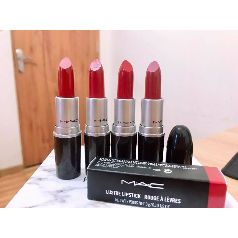 Son MAC chính hãng Ruby Woo, Chili, Lady Danger, nhiều màu sắc..