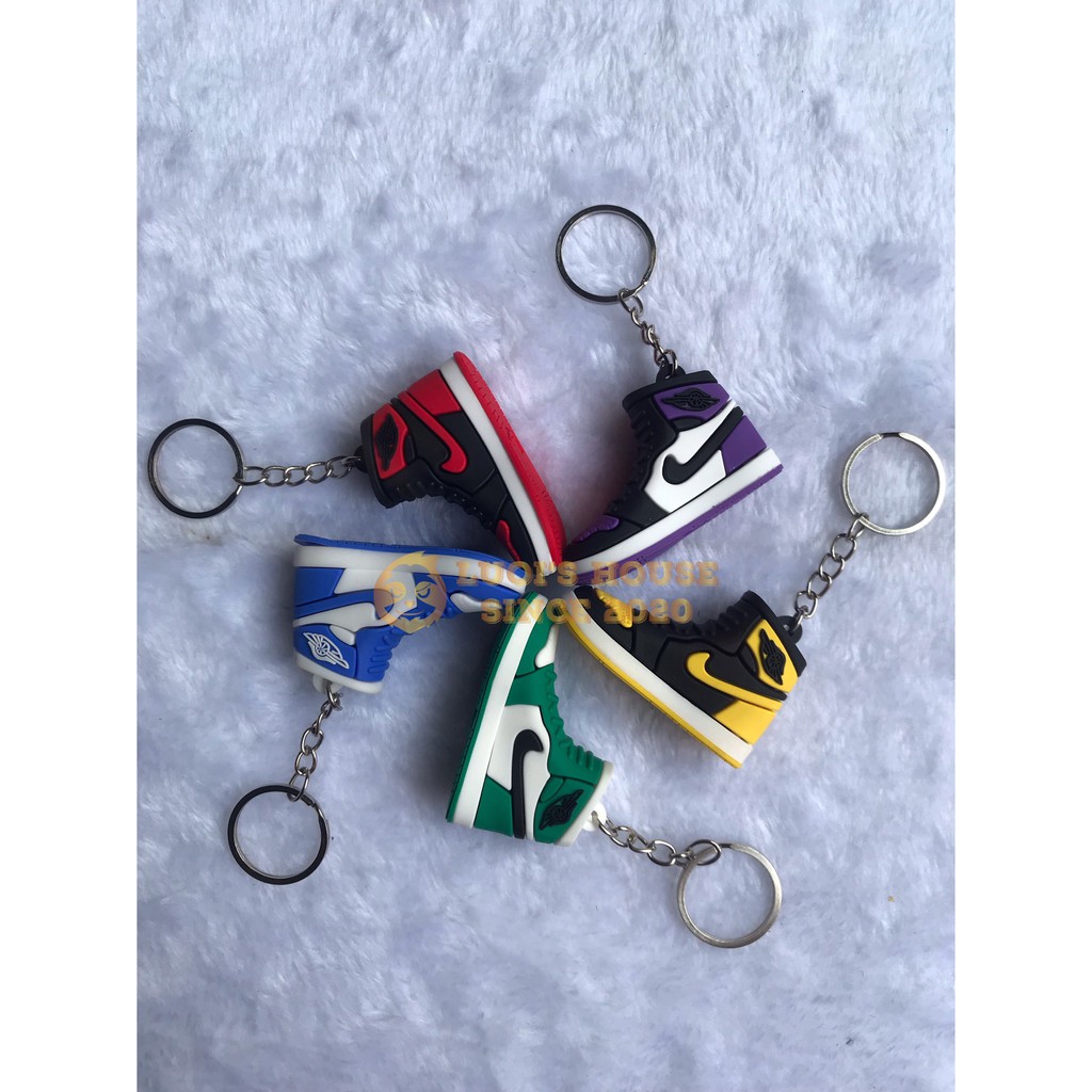 Móc khóa giày Sneaker - Móc khóa giày Jordan (Thiết kế 3D)