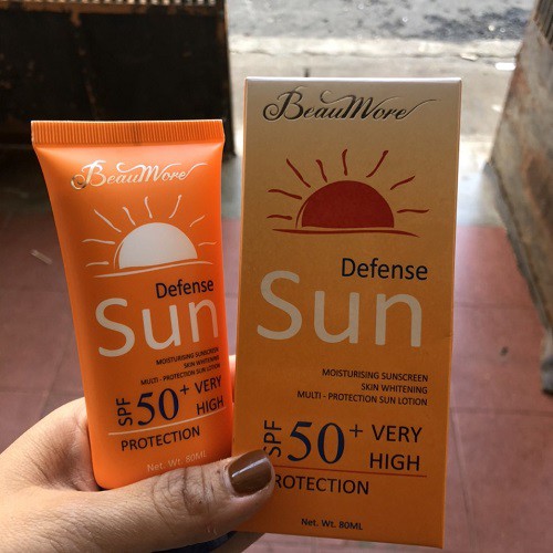 Kem chống nắng BeauMore Sun Defense SPF 50+ CHÍNH HÃNG