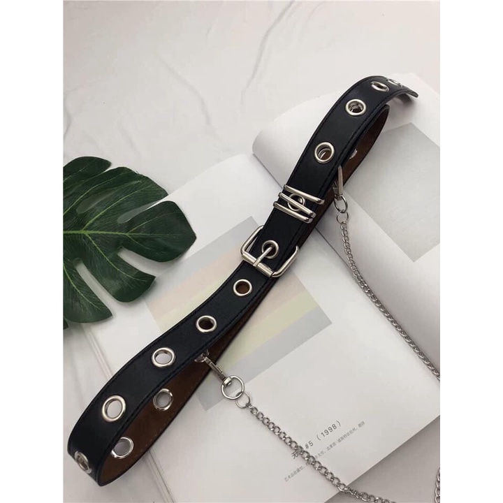 [ SIÊU RẺ] - Thắt lưng nữ kèm dây xích cá tính chất liệu cao cấp - ZADOLA.FASHION