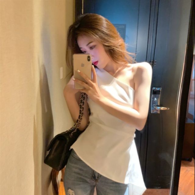 [ORDER] Áo lệch vai vạt dài
