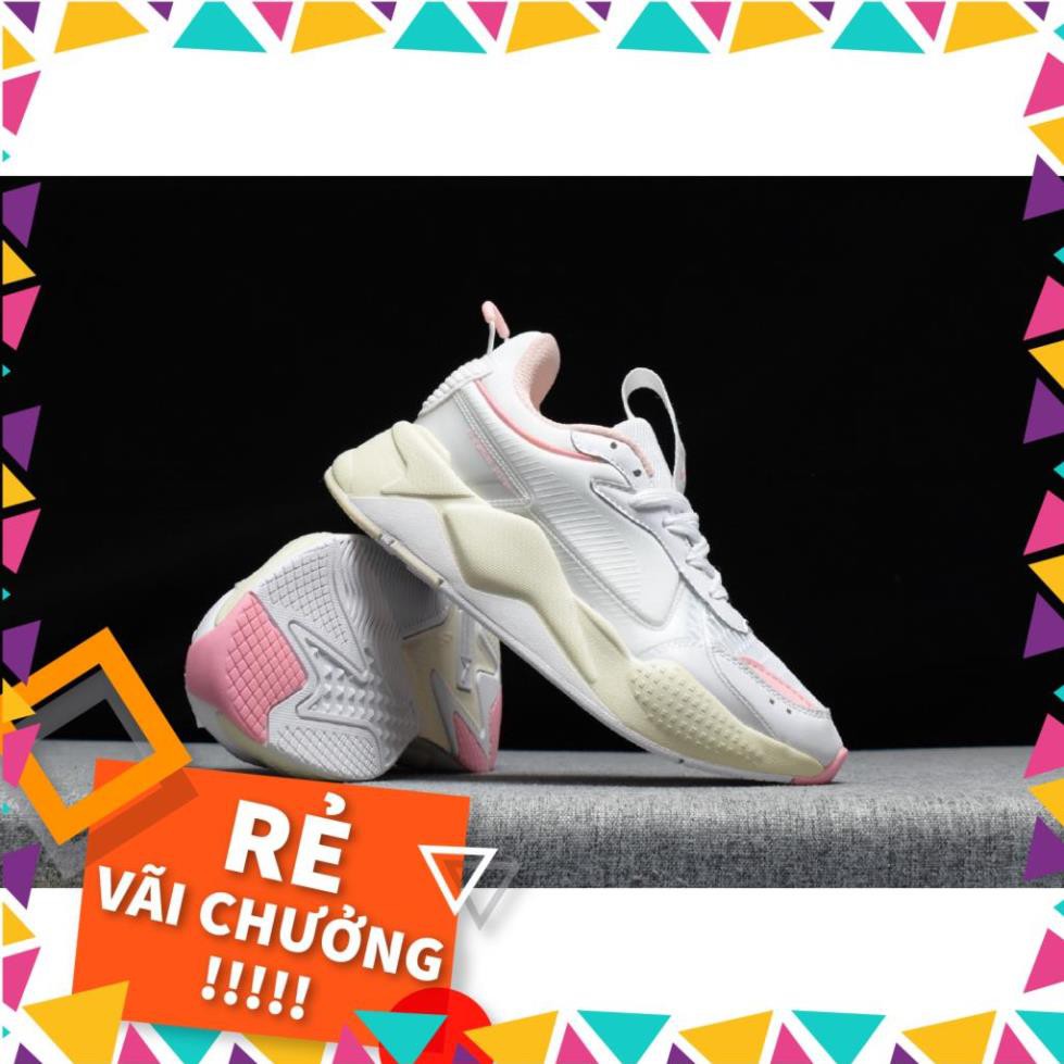 HÈ Giày chính hãng Puma RS-X White Powder Giày đế xuồng 36-45 Cao Cấp việt nam 💎 Uy tín . NEW new 2020 . new . * ! ₁ " :