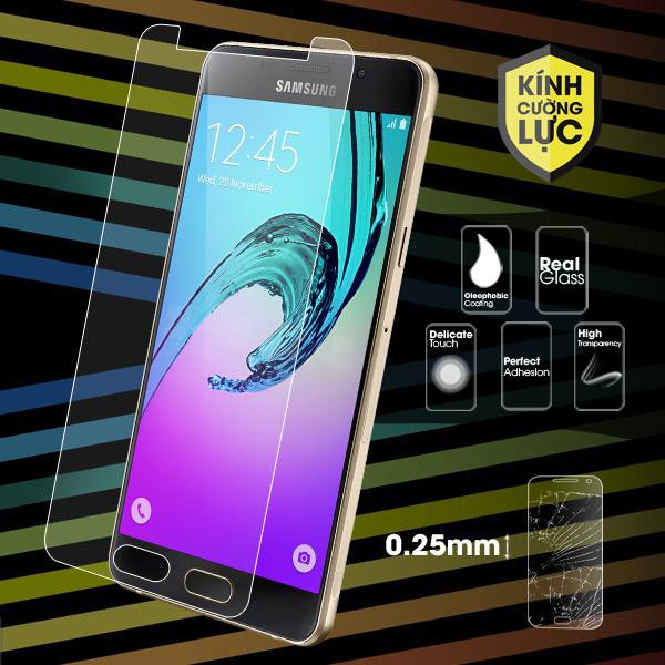 Miếng Dán Kính Cường Lực 2.5D Cho Samsung Galaxy A3, A5, A7 (2016) - Glass