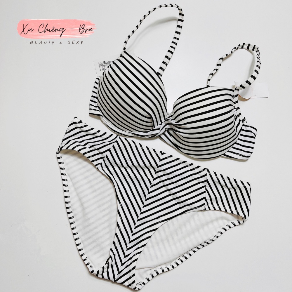 Set bikini 2 mảnh có gọng có đệm mút nâng ngực hàng xuất dư SP03