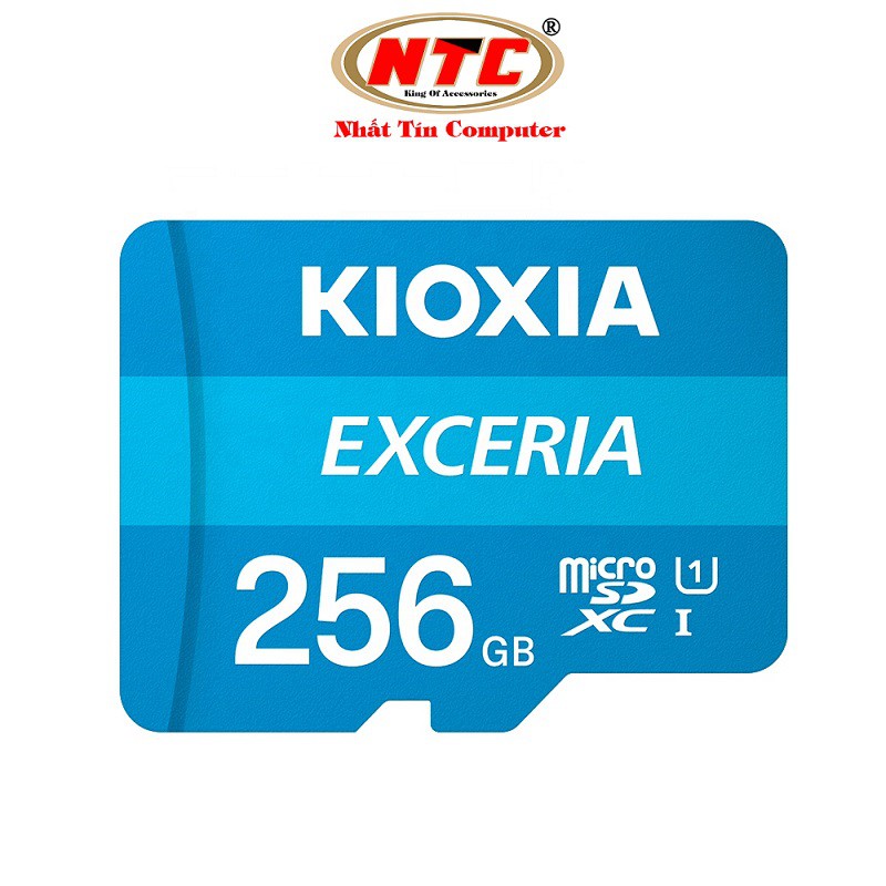 Thẻ nhớ MicroSDXC Kioxia Exceria 256GB UHS-I U1 100MB/s (Xanh) - Formerly Toshiba Memory | WebRaoVat - webraovat.net.vn